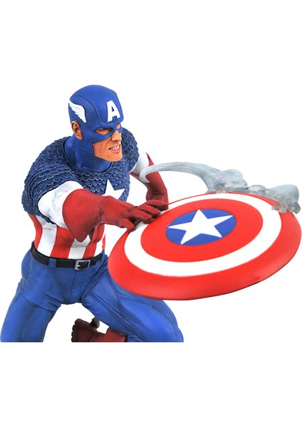 Gallery Vs. Captain America Figure Diorama Heykel