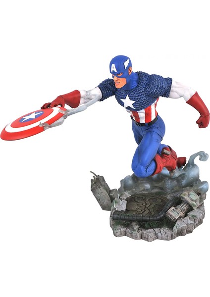 Gallery Vs. Captain America Figure Diorama Heykel modelleri