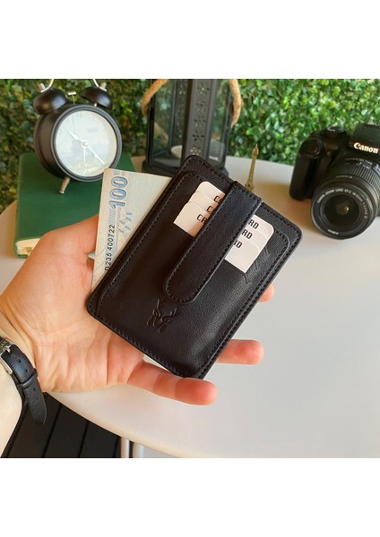 Zona - Deri Kağıt Para Bölmeli Kimlik Kart Gözlü Kartlık Cüzdan modelleri