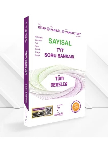 TYT Tüm Dersler Soru Bankası (Sayısal)