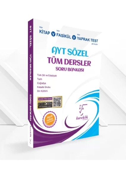 AYT Tüm Dersler Soru Bankası (Sözel)