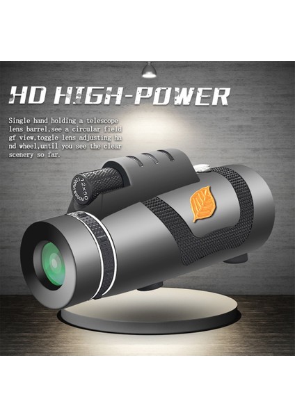 Moge 12X50 Profesyonel Hd Monoküler Gece Görüşü Teleskop (Yurt Dışından) fırsatları