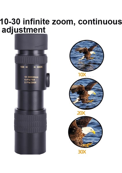 10-300X40 Monoküler Stil Fotoğraf Tutucu+Tripod ile (Yurt Dışından) fiyatları