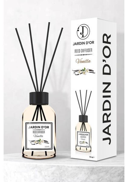 Jardın D'or Vanılla Reed Dıffuser Çubuklu Oda Kokusu 110 ml 8681529300240