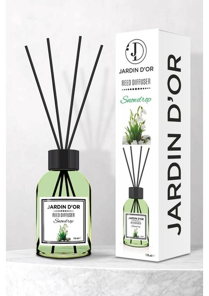 Jardın D'or Snowdrop Reed Dıffuser Çubuklu Oda Kokusu 110 ml 8681529300141