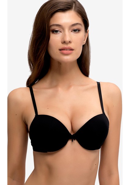 811 Siyah Push-Up Sütyen