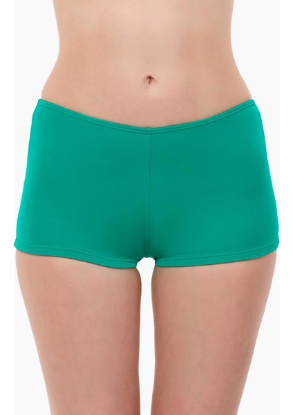 63010 Nil Yeşili Boxer Bikini Altı