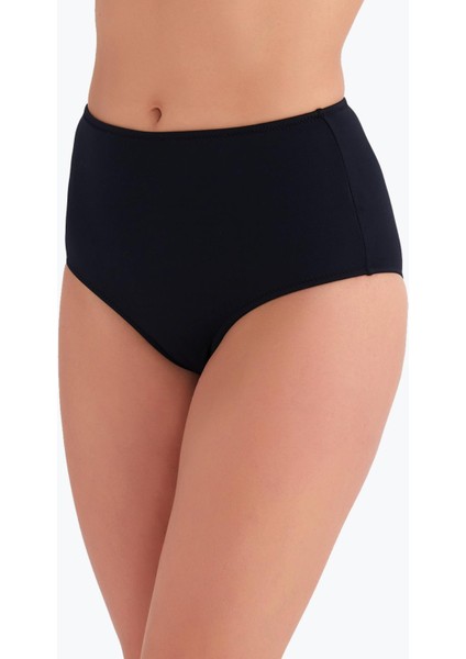 63048 Siyah Yüksek Bel Bikini Altı