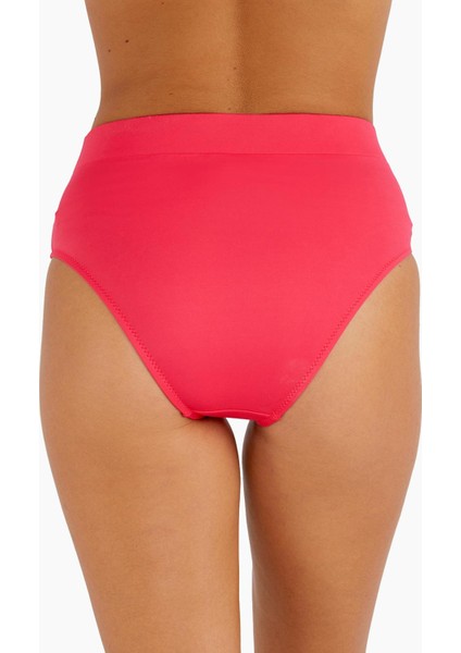 63053 Kırmızı Yüksek Bel Bikini Altı