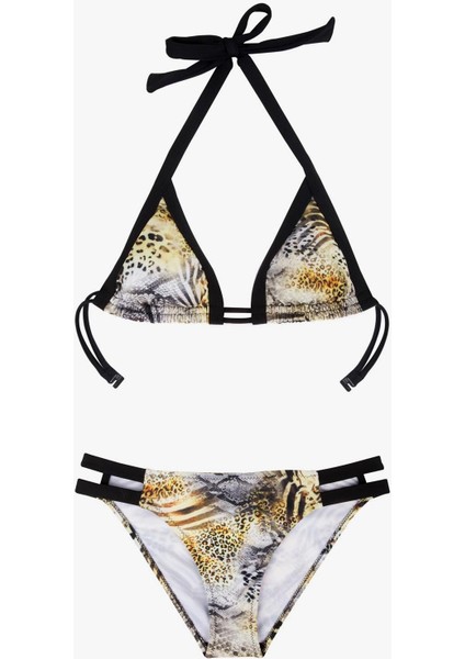 9723 Leopar Bikini Takımı modelleri