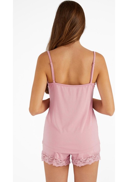 59443 Pudra Penye Şortlu Takım modelleri