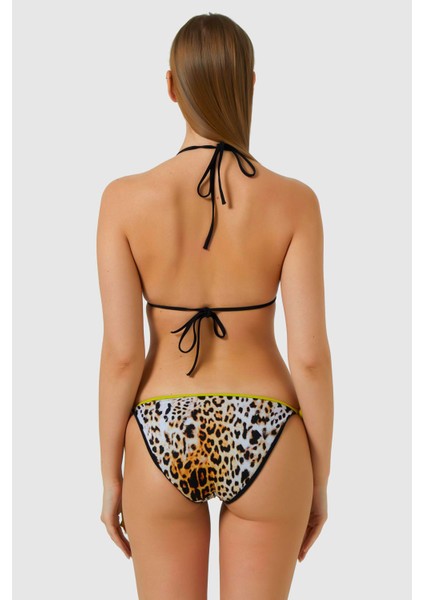 5515 Leopar Bikini Takımı