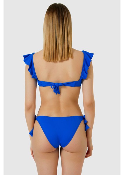 5400 Saks Fırfırlı Bikini Takımı fiyatları