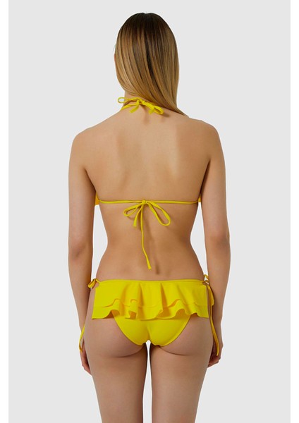 5403 Sarı Fırfırlı Bikini Takımı fiyatları