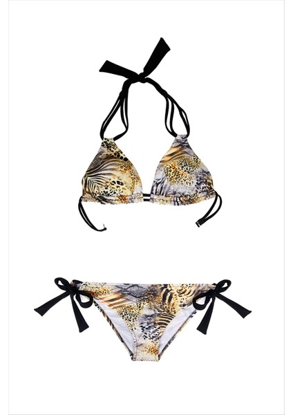 40710 Leopar Bikini Takımı