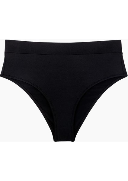 63053 Siyah Yüksek Bel Bikini Altı