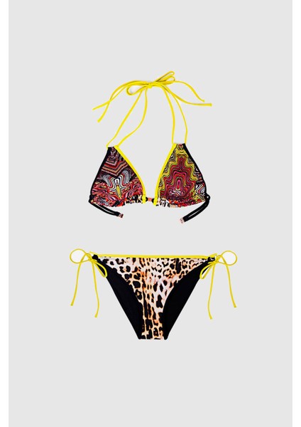 5514 Leopar Bikini Takımı