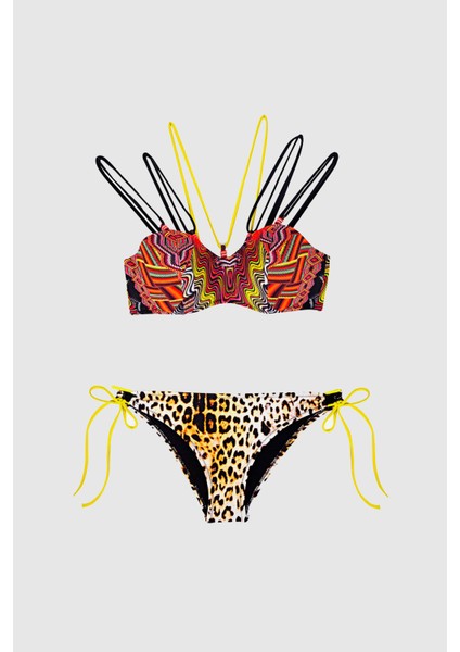 5516 Leopar Bikini Takımı modelleri