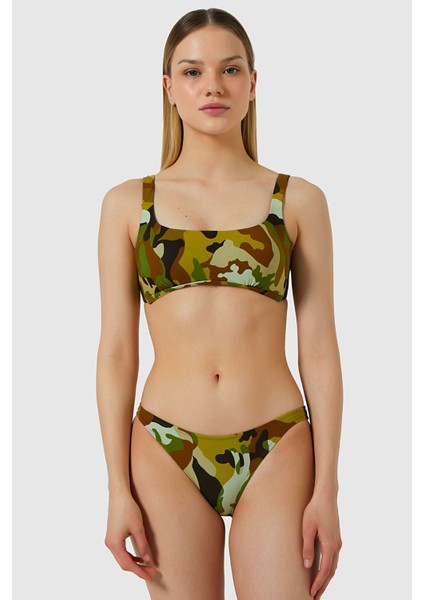 5558 Kamuflaj Bikini Takımı