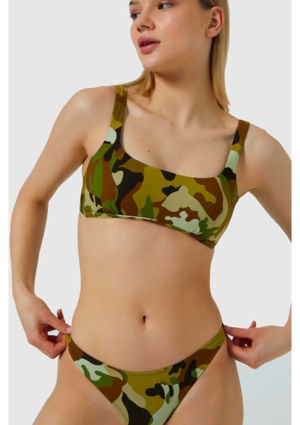 5558 Kamuflaj Bikini Takımı modelleri