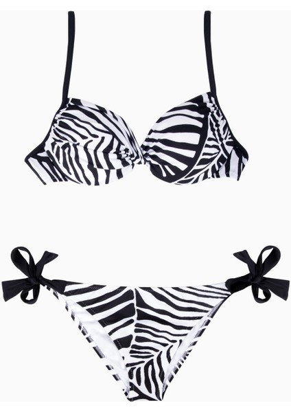 40681 Siyah Push-Up Bikini Takımı