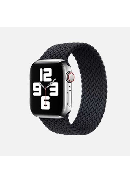 Apple Watch Ultra 49MM - Kordon Small Strap Kayış Krd-32 - Siyah