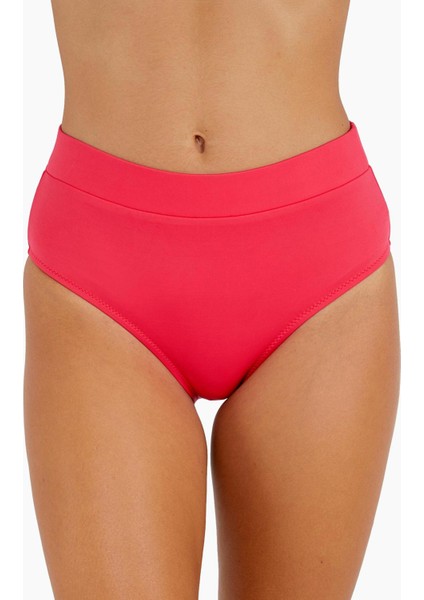 63053 Kırmızı Yüksek Bel Bikini Altı