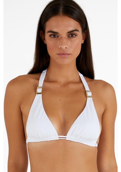 63554 Beyaz Bikini Üstü