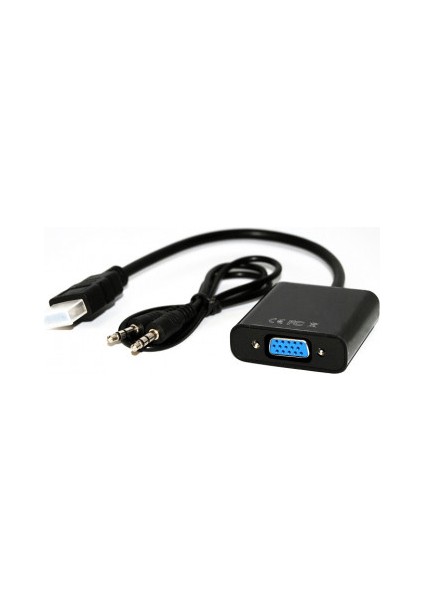 Beek BA-HA-HD15-1 HDMI To VGA Çevirici Adaptör