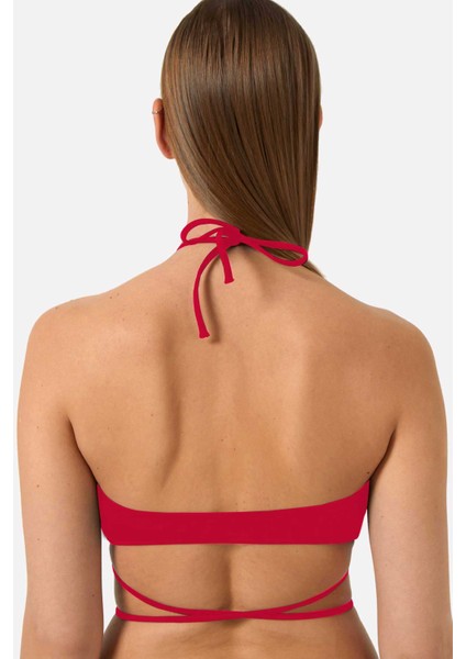 63559 Kırmızı Bikini Üstü modelleri