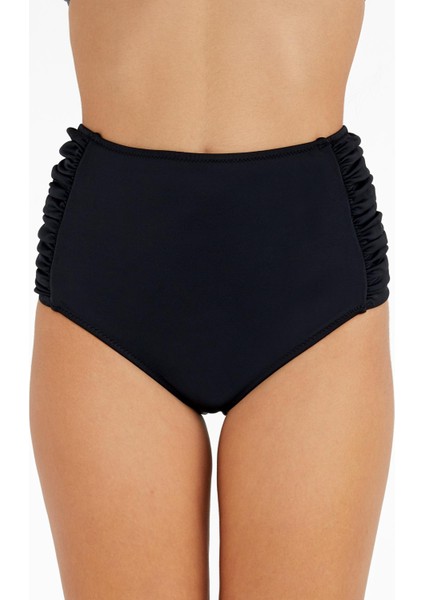 63054 Siyah Yüksek Bel Bikini Altı