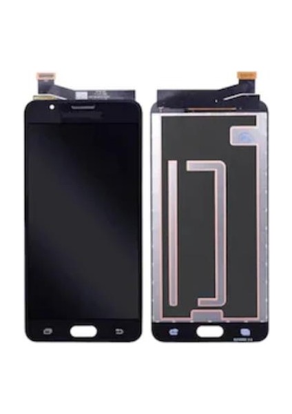 Samsung J7 Prime Black LCD Ekran Dokunmatik