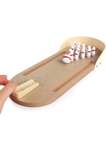 Mini Bulmaca Masaüstü Bowling Küçük (Yurt Dışından)
