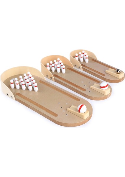 Mini Bulmaca Masaüstü Bowling Küçük (Yurt Dışından)