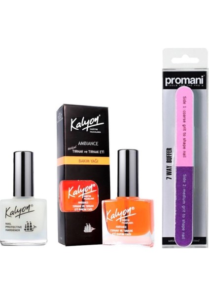 Tırnak Bakım Yağı 7 Yönlü Törpü ile Tırnaklarınızı Besleyin 7 ml