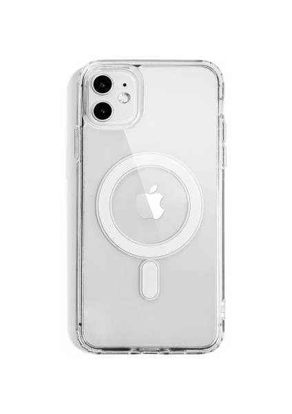 Iphone 11 Magsafe Şeffaf Kapak