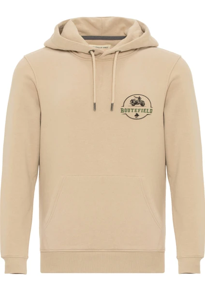 Routefield House Bej Erkek Sweatshirt RFHOUSE2223-091