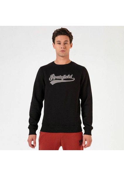 Hook Siyah Erkek Sweatshirt RFHOOK2223-001