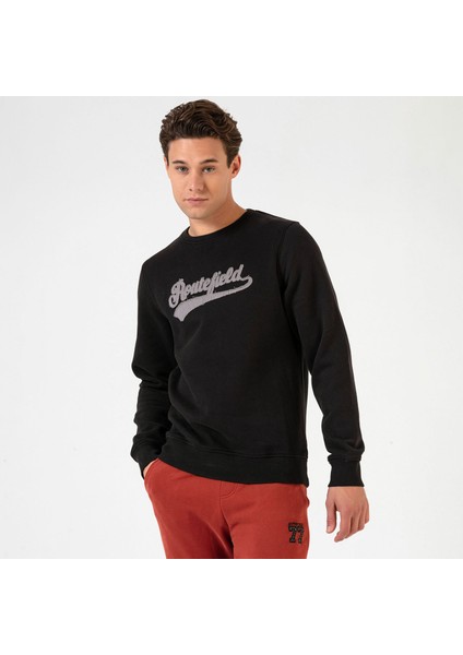 Hook Siyah Erkek Sweatshirt RFHOOK2223-001