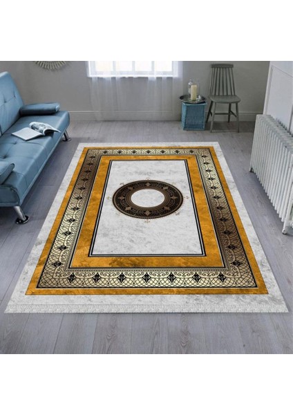 Pvc Kaymaz Taban Salon Mutfak Yatak Odası Halısı Yolluk I-Ck-832