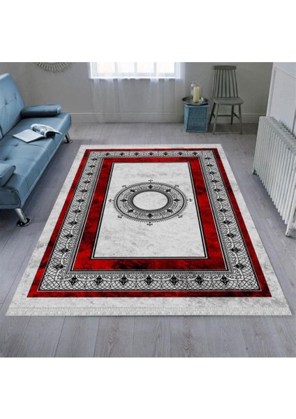Pvc Kaymaz Taban Salon Mutfak Yatak Odası Halısı Yolluk I-Ck-833