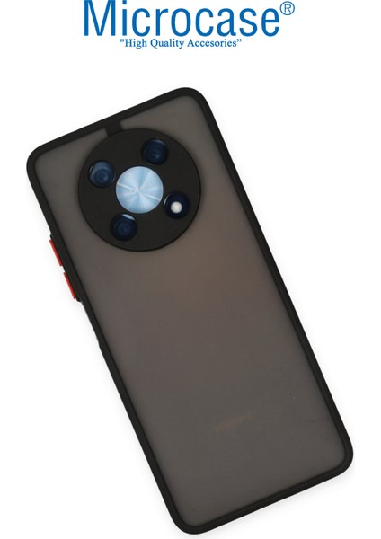Huawei Nova Y90 London Serisi Darbeye Dayanıklı Kılıf - Buzlu Siyah modelleri