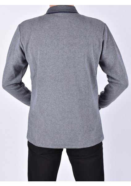 780 Polo Yaka Sweat/gri/m
