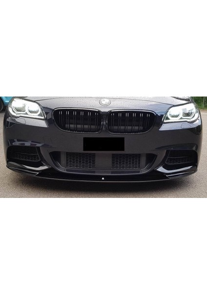 Bmw F10 M Tech / M Performance Ön Tampon Alt Lip Parlak Siyah