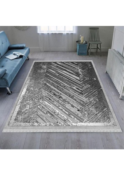 Pvc Kaymaz Taban Salon Mutfak Yatak Odası Halısı Yolluk I-Ck-851