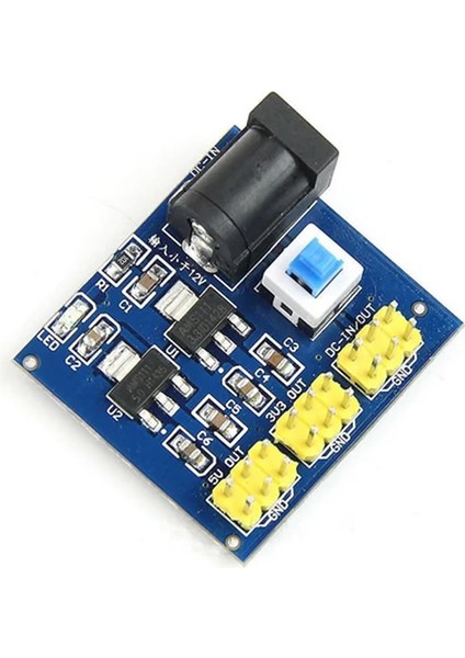 Roba 5V 3.3V - 2 Çıkışlı Voltaj Düşürücü Güç Kaynağı Modülü AMS1117