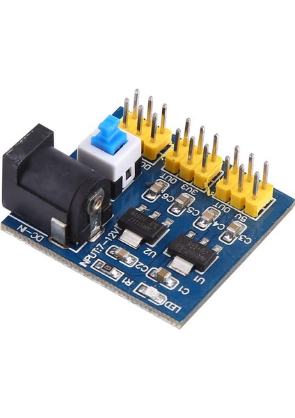Roba 5V 3.3V - 2 Çıkışlı Voltaj Düşürücü Güç Kaynağı Modülü AMS1117