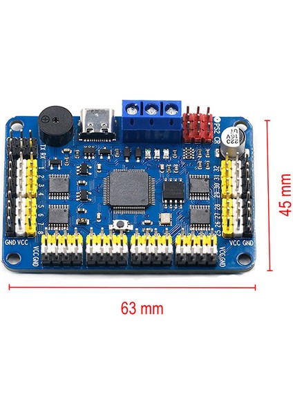 Roba 32 Kanal Servo Motor Robot Kontrol Kartı Ver 3.2 Ps2 Kol Joystik