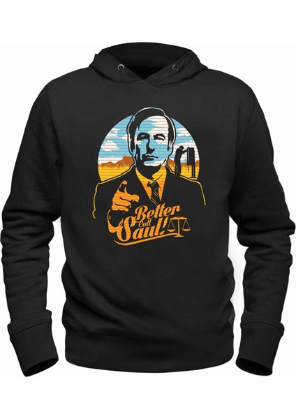 Better Call Saul Siyah Sweatshirt