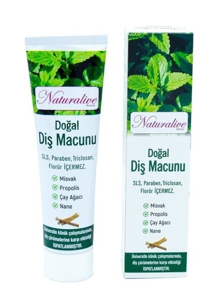 Doğal Diş Macunu 140 Gr